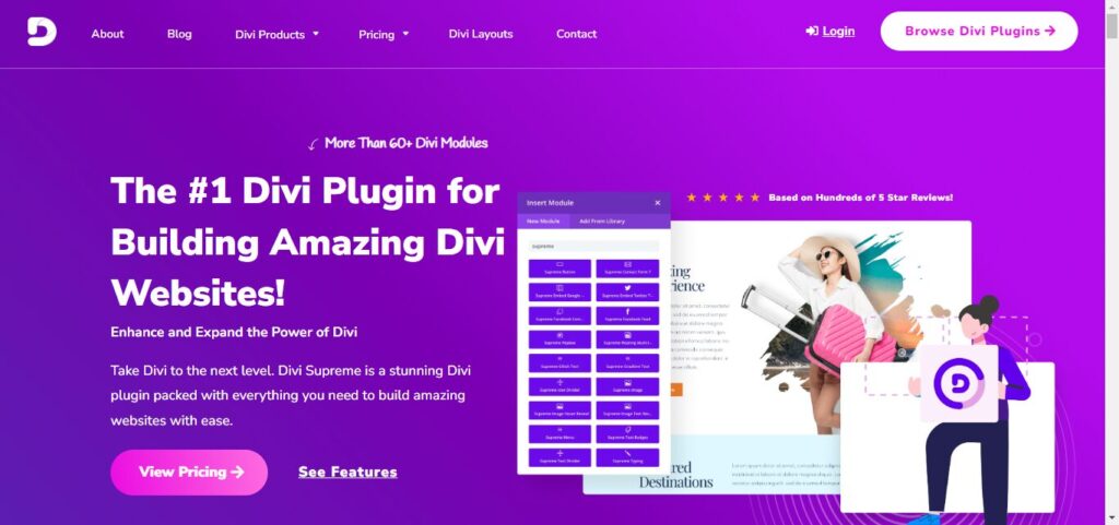 Divi:  inwebmastro.com 12 Best WordPress Blog Themes Designs For Blogs
