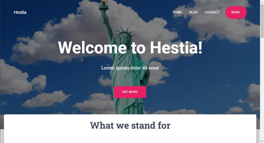 Hestia:  inwebmastro.com 12 Best WordPress Blog Themes Designs For Blogs
